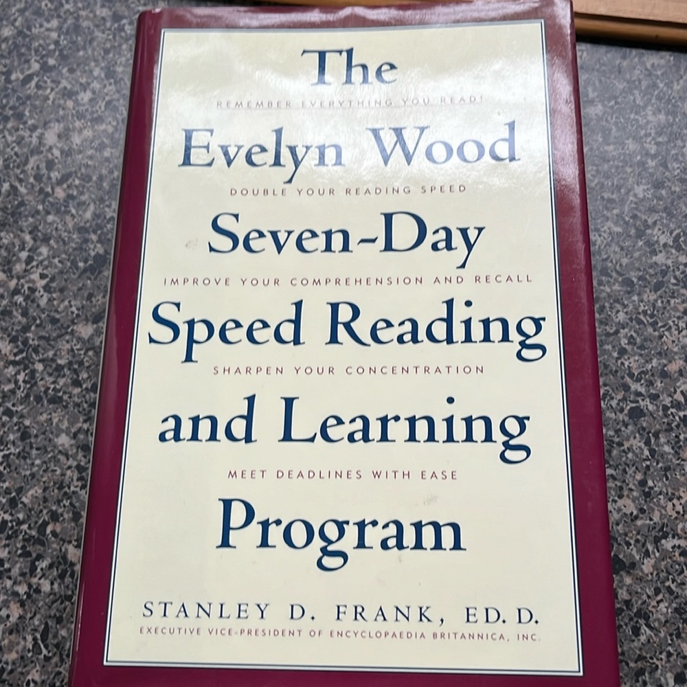 Speed Reading book 3/$20